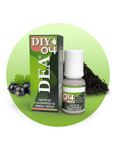 Diy 04 Cavendish e Ribes Nero aroma concentrato 10ml - Dea Flavor