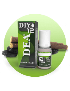 Diy 12 Lady in Black aroma concentrato 10ml - Dea Flavor