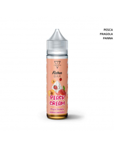 Peach Cream FLAVOUR BAR SUPREM-E versione scomposto 20 ml al gusto di Pesca Fragola Panna