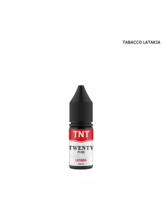 Latakia TWENTY PURE TNT Vape aroma concentrato 10ml al gusto di Tabacco Latakia