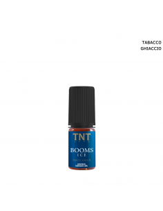 Booms ICE TNT Vape aroma concentrato 10ml al gusto di Tabacco Ghiaccio