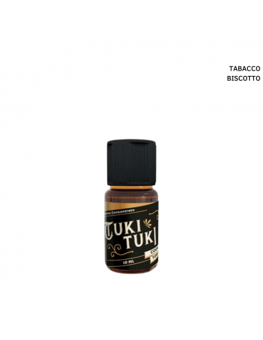 Tuki Tuki di VaporArt in versione aroma concentrato 10ml al gusto di Tabacco Biscotto
