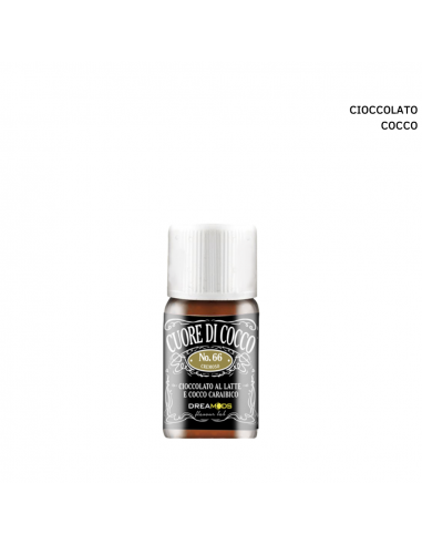 Cuore di Cocco N. 66 Dreamods Aroma concentrato 10ml - Cioccolato Cocco
