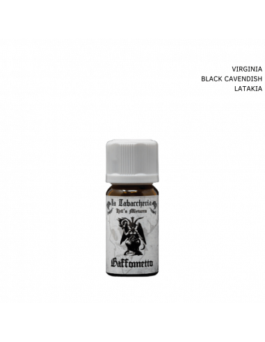 Baffometto La Tabaccheria aroma concentrato 10ml al gusto di Virginia Black Cavendish Latakia