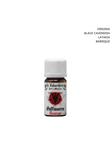 Baffometto Reserve La Tabaccheria aroma concentrato 10ml al gusto di Virginia Black Cavendish Latakia Barrique