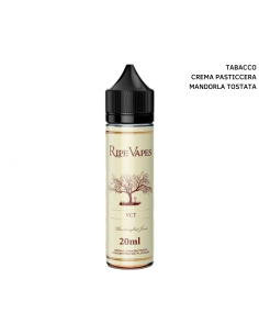 VCT di Ripe Vapes in versione liquido scomposto 20ml al gusto di Tabacco Crema Pasticcera Mandorla Tostata