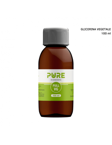 Glicerina Vegetale 100 ml in bottiglia da 120 ml Pure