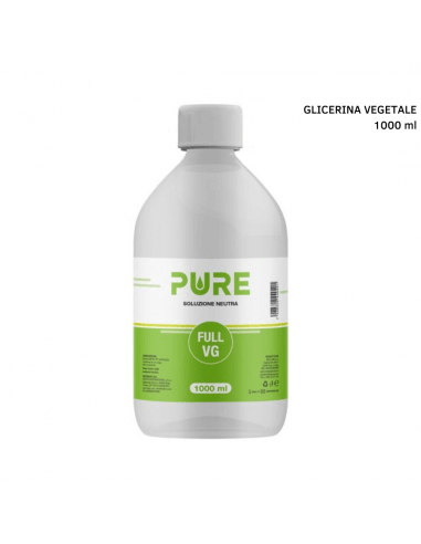 Glicerina Vegetale 1000 ml in bottiglia da 1 L Pure