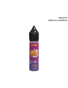Vanilla's di DreaMods in versione scomposto 10+10ml al gusto di Biscotto Crema alla Vaniglia