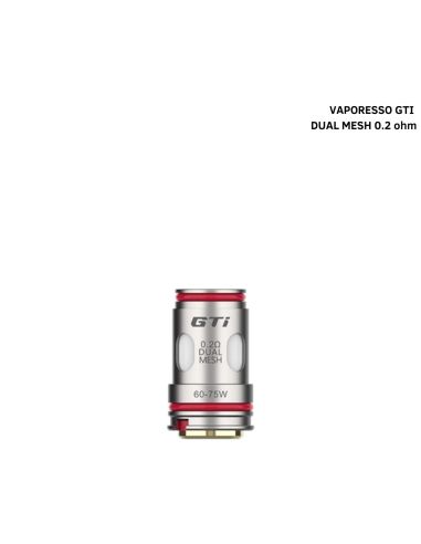vaporesso gti dual mesh coil Vaporesso GTi Replacement Coil (5 Pack) – The Vapor Shoppe main image 0