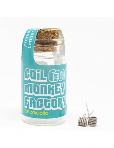 Coil ALIEN DUALCORE ID 3mm 0.18 ohm - Coil Monkey Factory