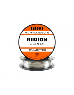 Filo NI60 0.3 x 0.1 mm - RIBBON (10 metri)
